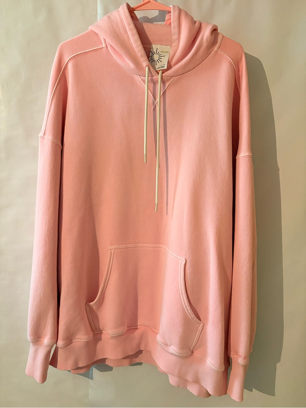 aerie Pink Oversized Hoodie Sweatshirt